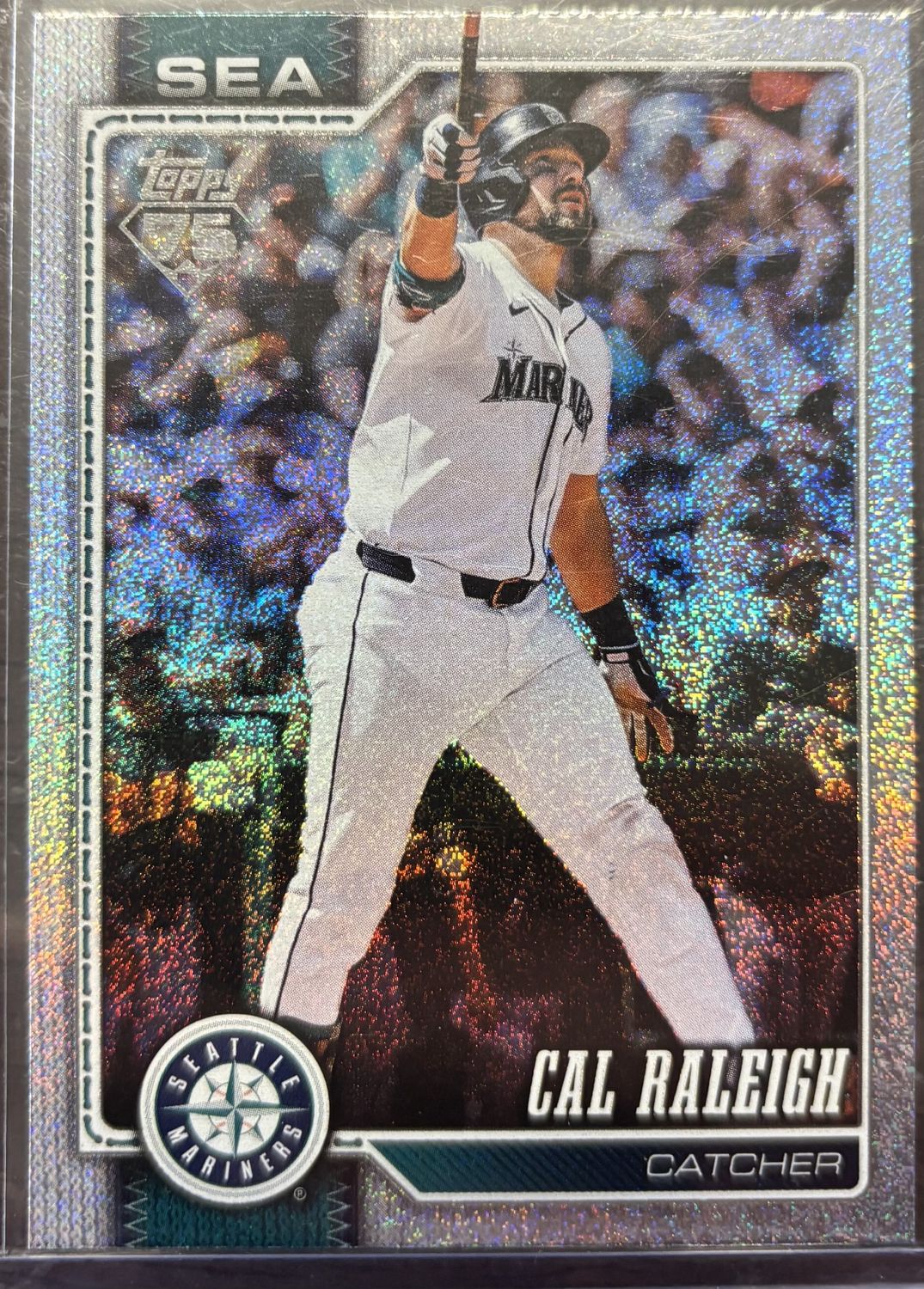 2026 Topps - Cal Raleigh (Rainbow Foil) #140 - $20.00