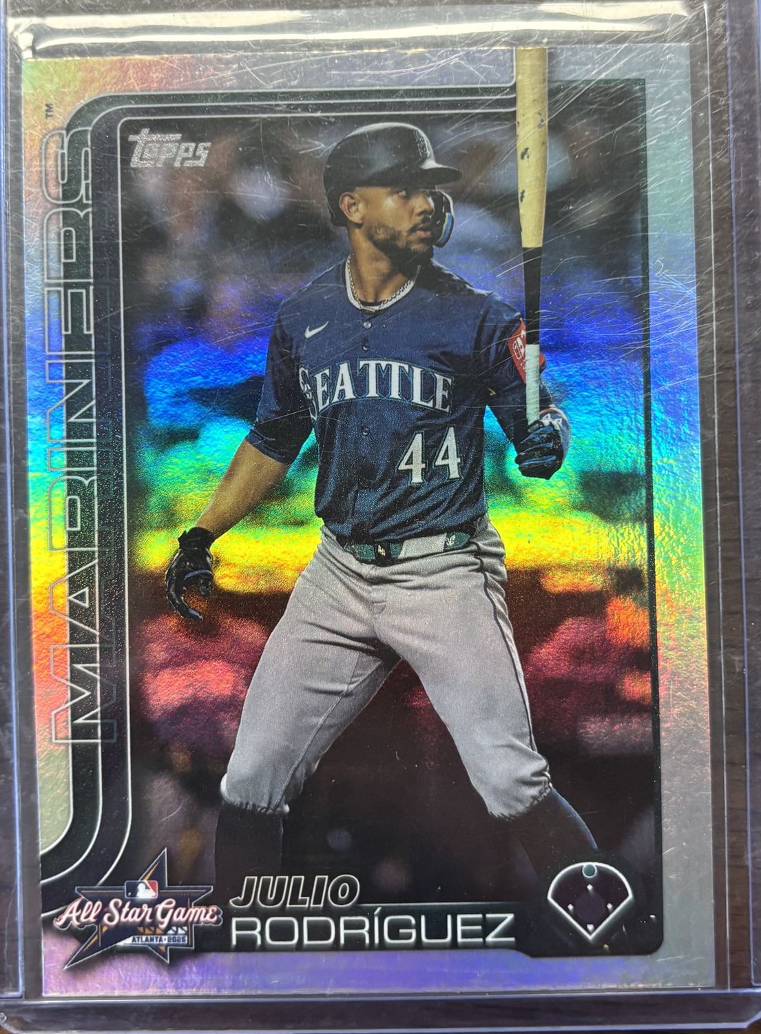 2025 Topps - Julio Rodriguez (Rainbow Foil) #ASG-44 - $14.00