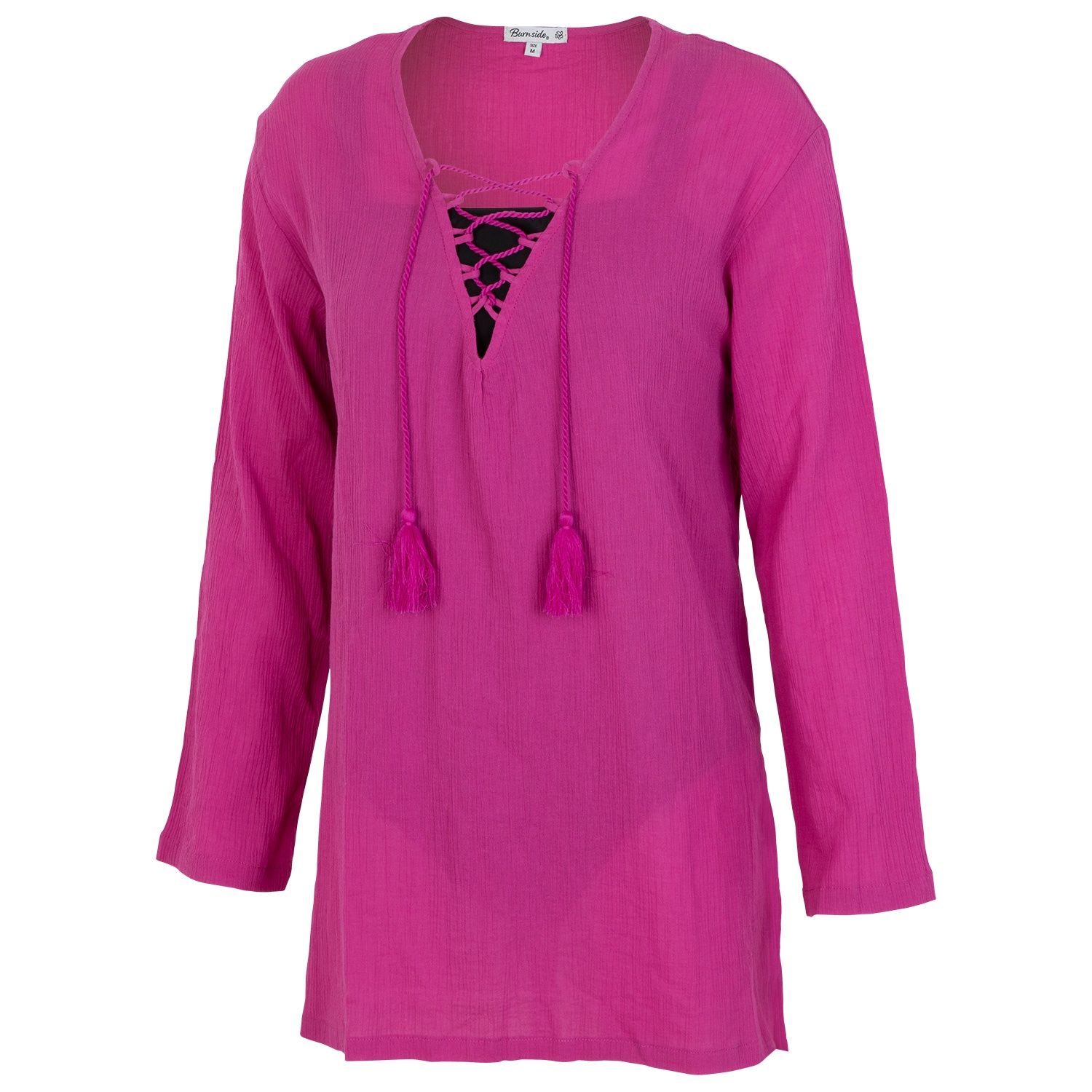 Burnside Women's Gauze Swimwear Cover-Up - Retail $19.99, COLOR: Purple