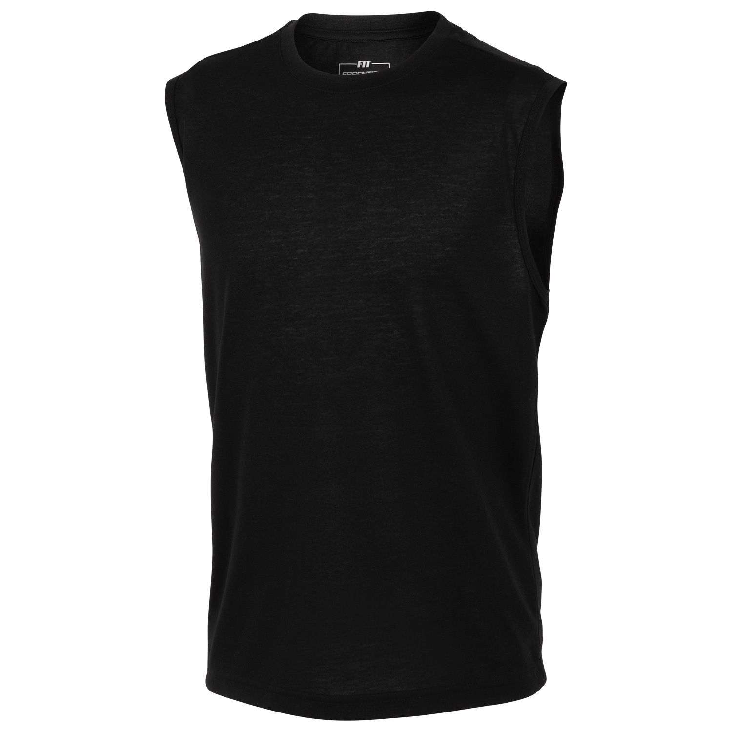 Fit Essentials Boys' Crewneck Muscle Tee - Retail $6.99, COLOR: Black