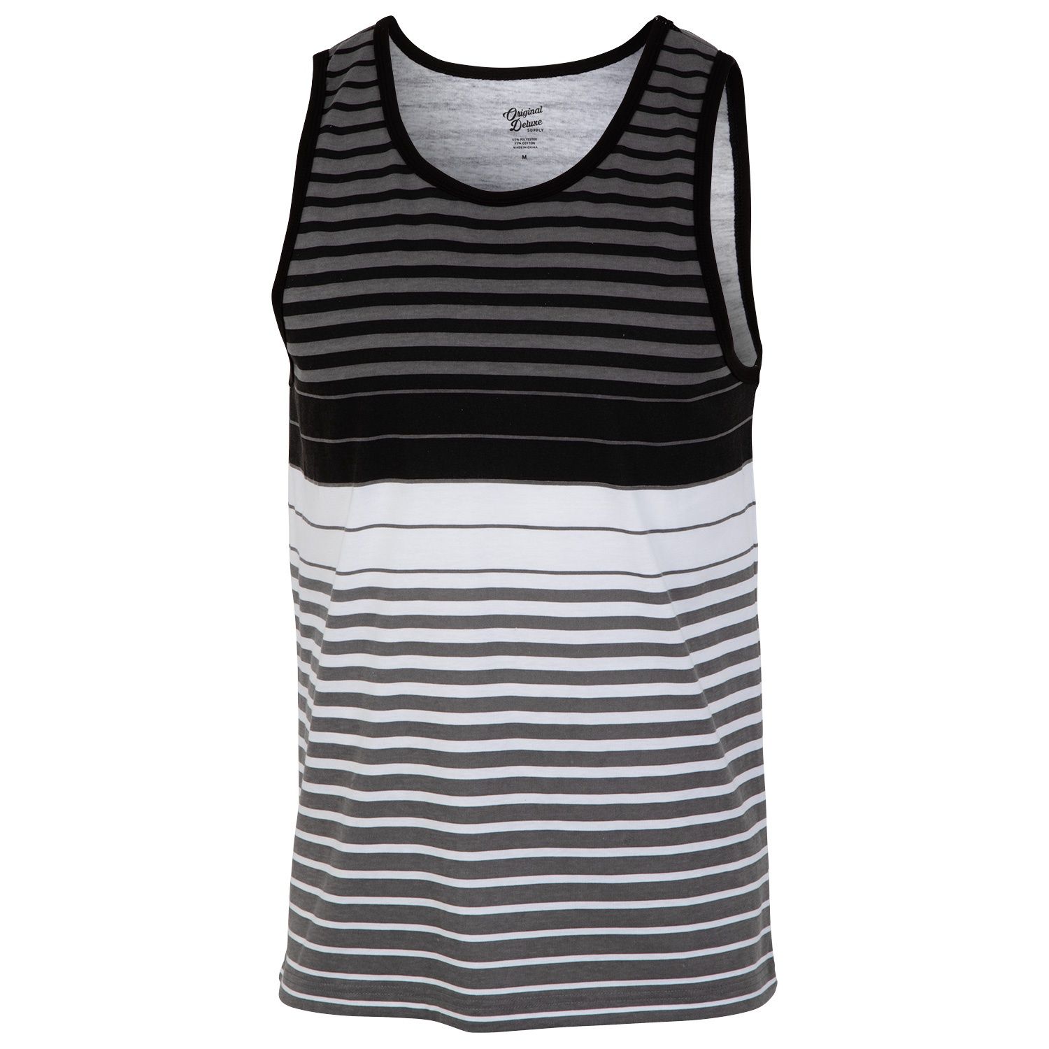 Original Deluxe OG Men's Variegated Stripe Tank Top - Retail $12.99