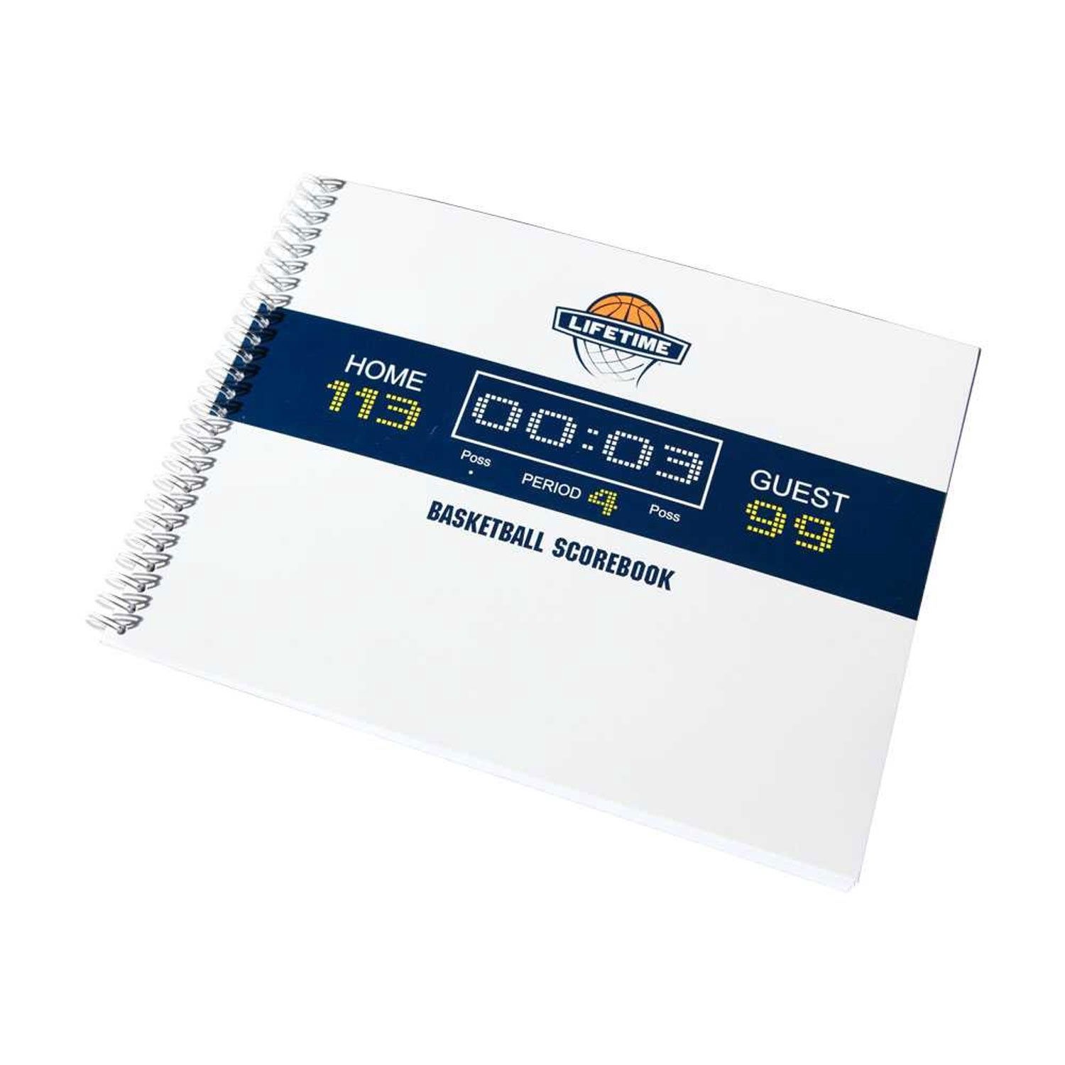 Lifetime Basketball Scorebook - Retail $9.99