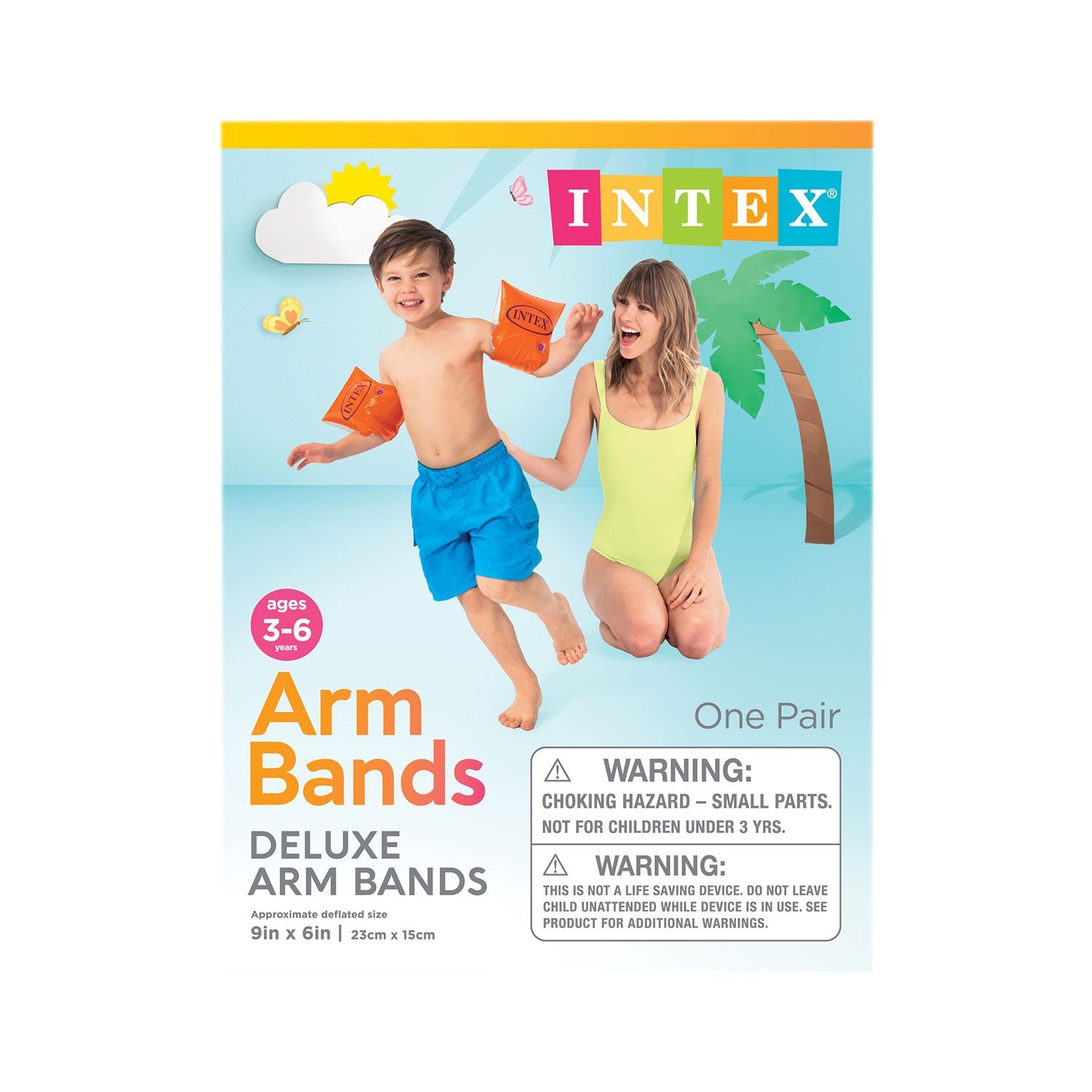 Intex Deluxe Arm Bands - Retail $3.99