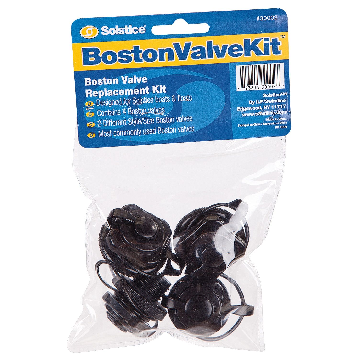 Solstice Replacement Boston Valves kit - Retail $12.99