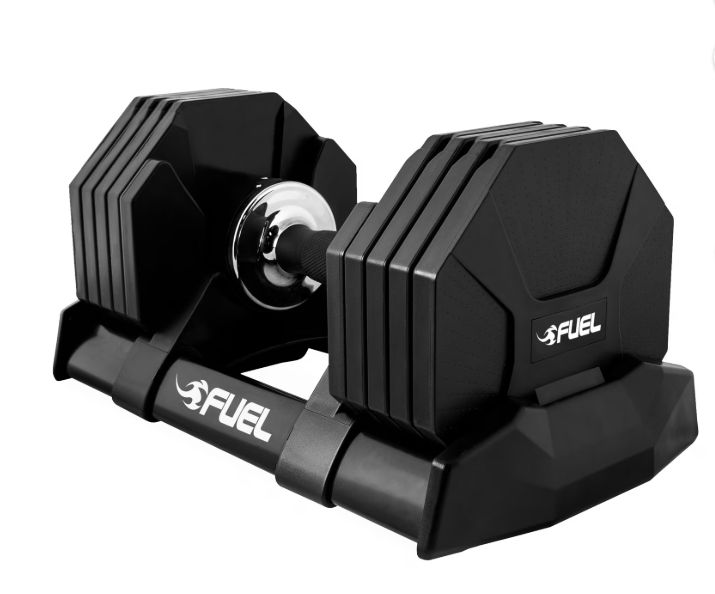 Fuel Pureformance Adjustabell™ Dumbbell, Quick Select 5-50 Pounds, Single - Retail 209.99