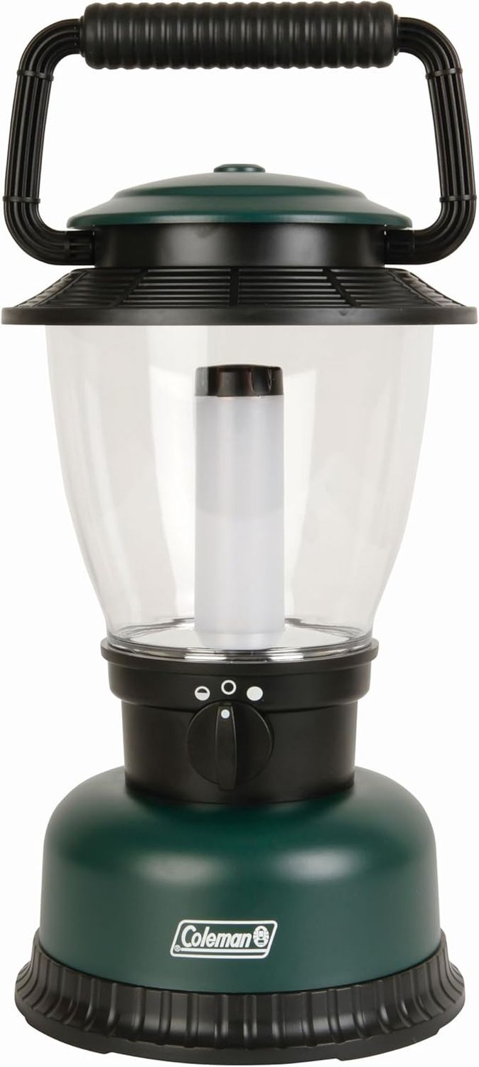 Coleman Rugged XL 700 Lumens Lantern, Lifetime LEDs Never Need Replacing, Impact &amp; Water-Resistant Lantern for Camping, Power Outages, Outdoors, Emergencies