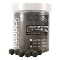 T4E .50 Caliber Rubber Balls, 250 Rounds Retail $29.99