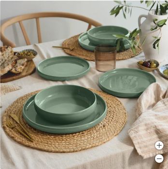 Safdie Alma Dinnerware Set, 12-piece  Like New- Retail $54.99