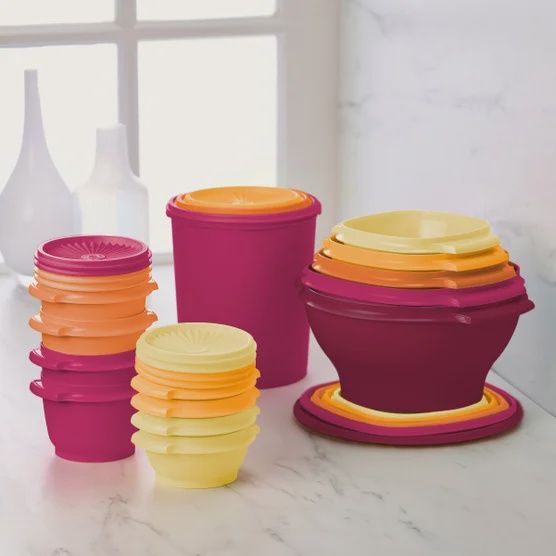 Tupperware Heritage Collection 32-piece Food Storage Container Set - Retail $79.99