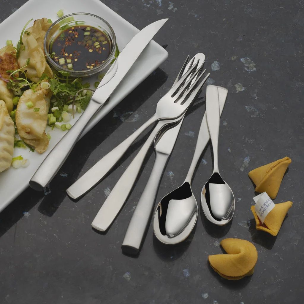 Mikasa Satin Loft 75-piece Flatware Set - Retail $139.99