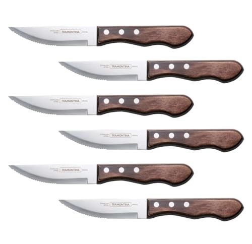 Tramontina Jumbo 6 Piece Steak Knife Set Retail $16.99