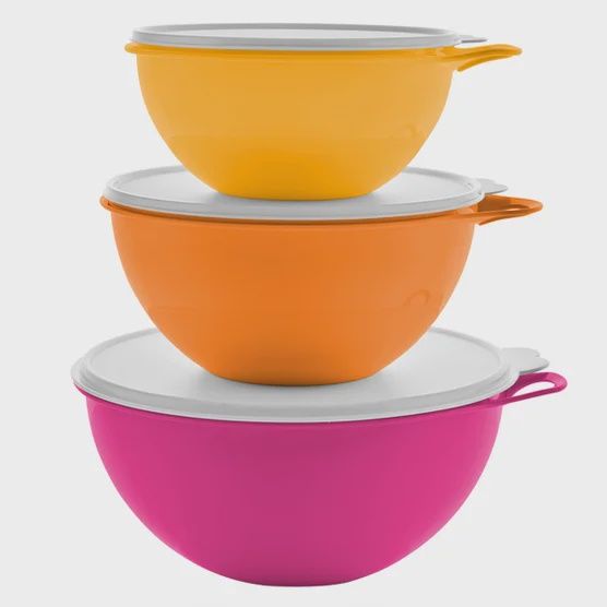 Tupperware 6-piece Thatsa Bowl Set 4 Retail $29.99