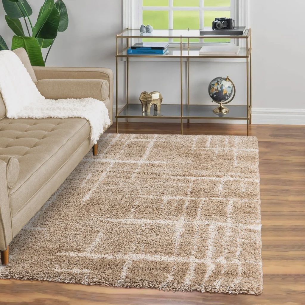 Thomasville Marketplace Luxury Shag Rug Collection, Meara, 5’3” x 7’5" - Retail $199.99