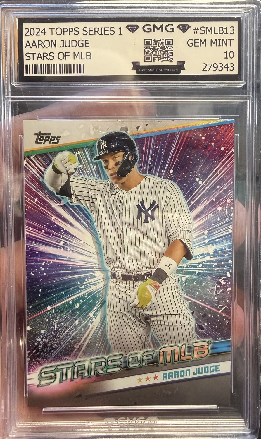 2024 Topps Series 1 Aaron Judge Gem Mint 10