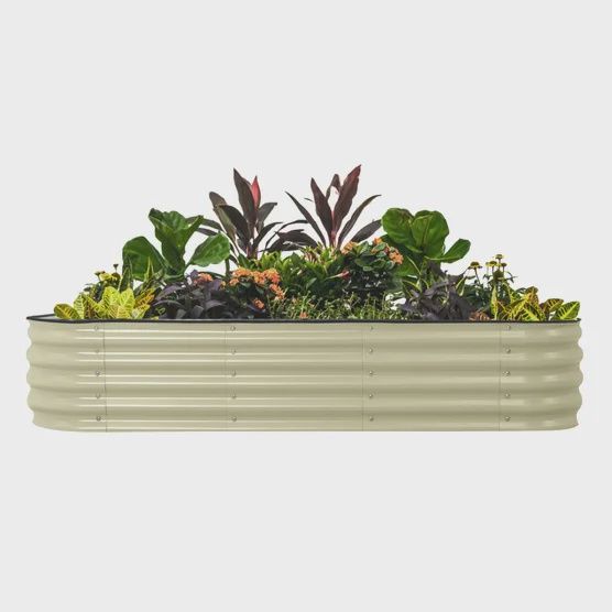 Vego Garden 14” Tall 10 in 1 Modular Metal Raised Garden Bed Kit - Retail $154.99