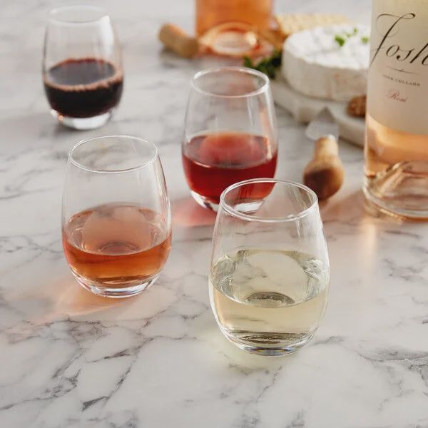 Acopa Stemless Wine Glass, Size: 5.5oz