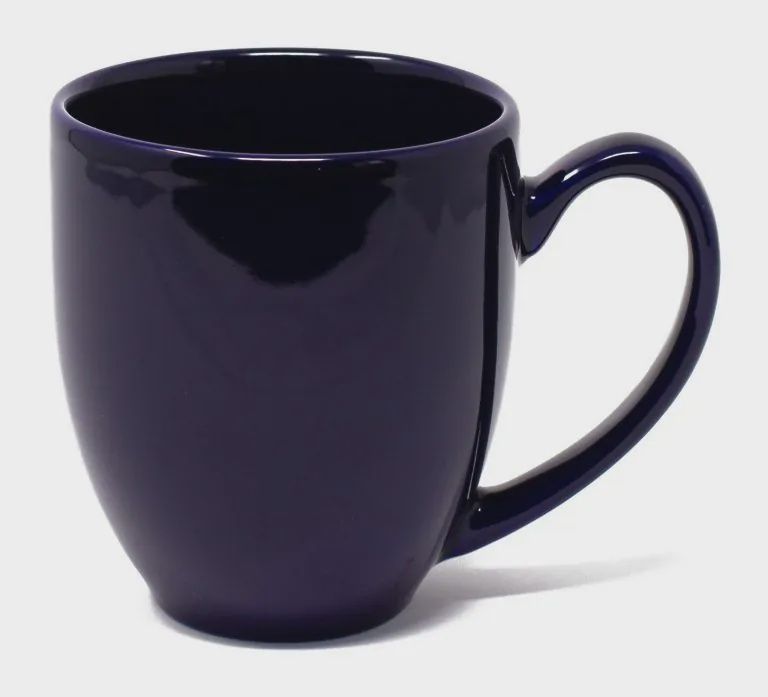 16oz Ceramic Coffee Mugs -, type: Bistro - Cobalt