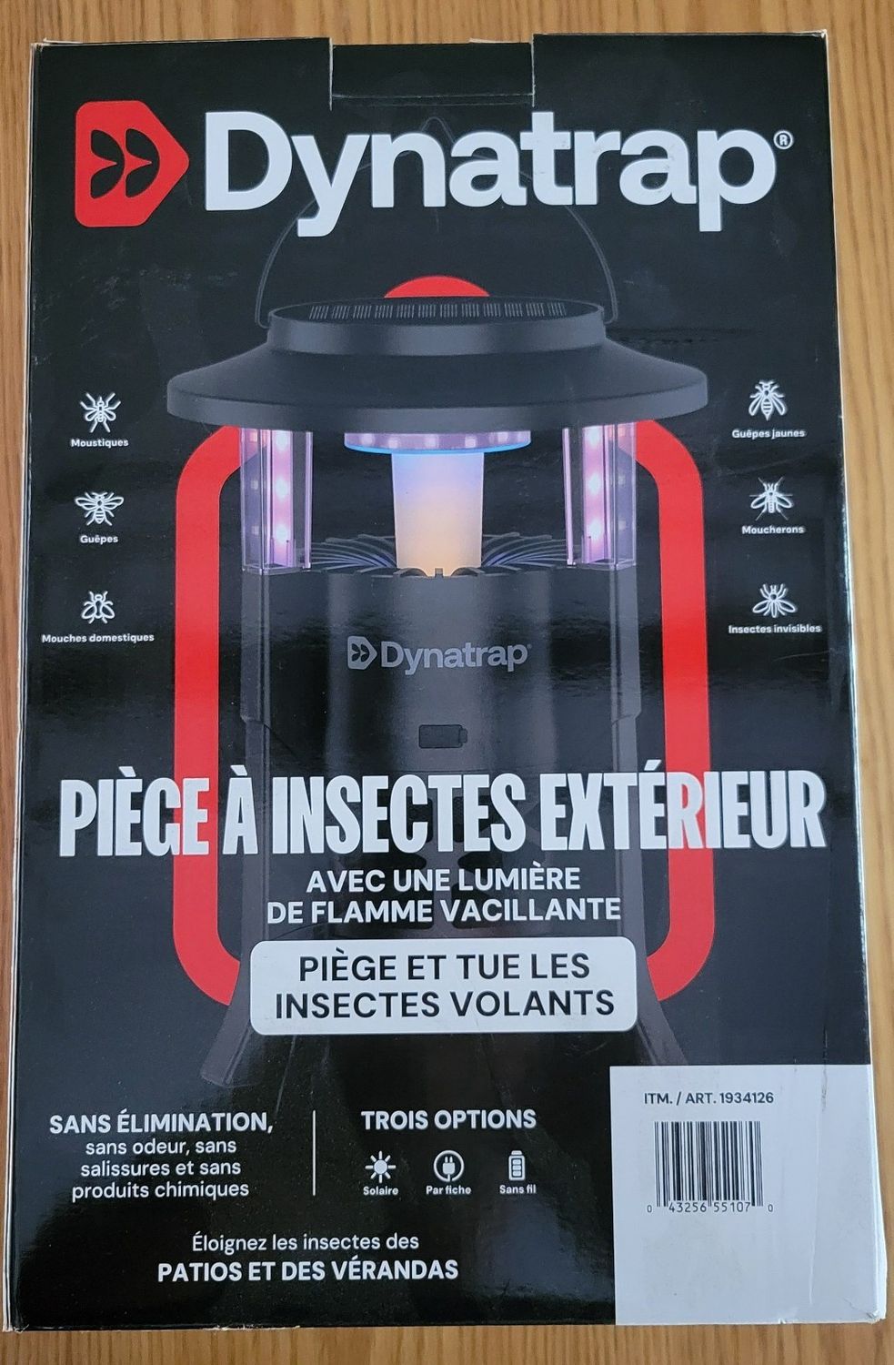Dynatrap Solar Outdoor Bug Trap - Retail $56.99