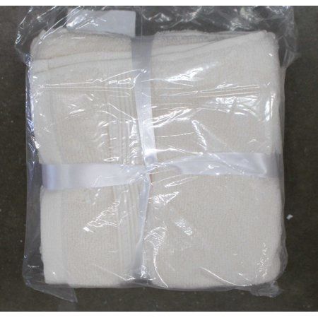 Charisma 100% Hygrocotton 4-Piece Hand and Washcloth Towel Set Ivory