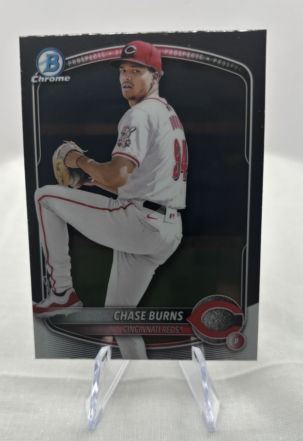 2025 Bowman - Chrome Prospects - Chase Burns #BCP-122