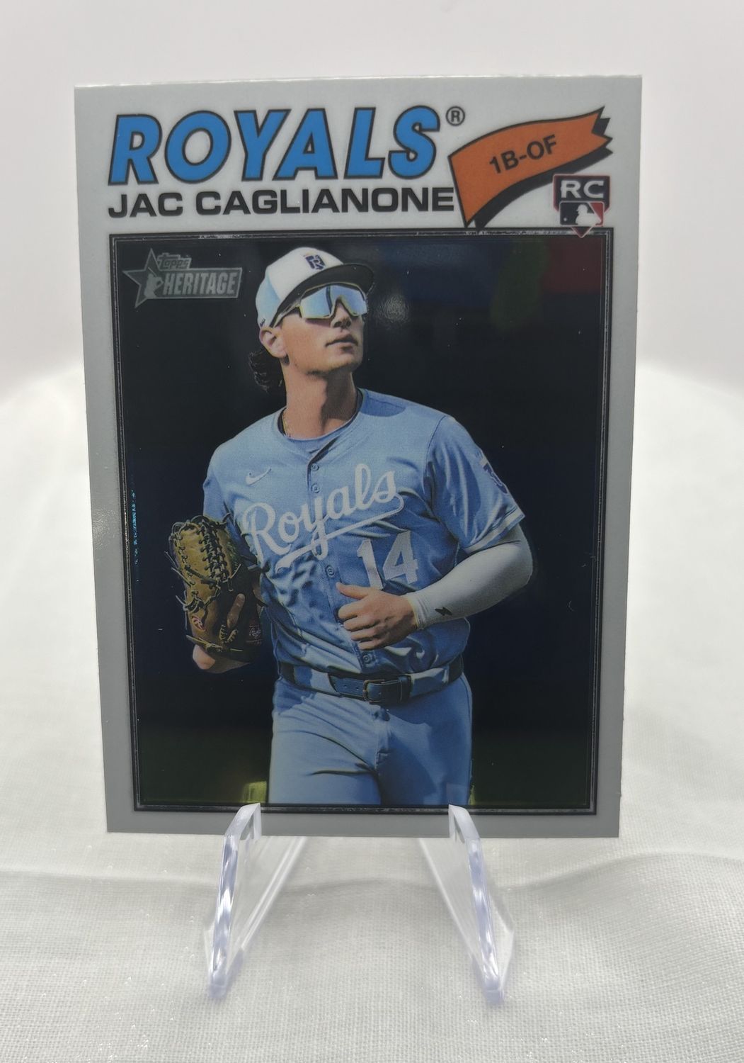 2026 Topps Heritage - Jac Caglianone #136 (Chrome)