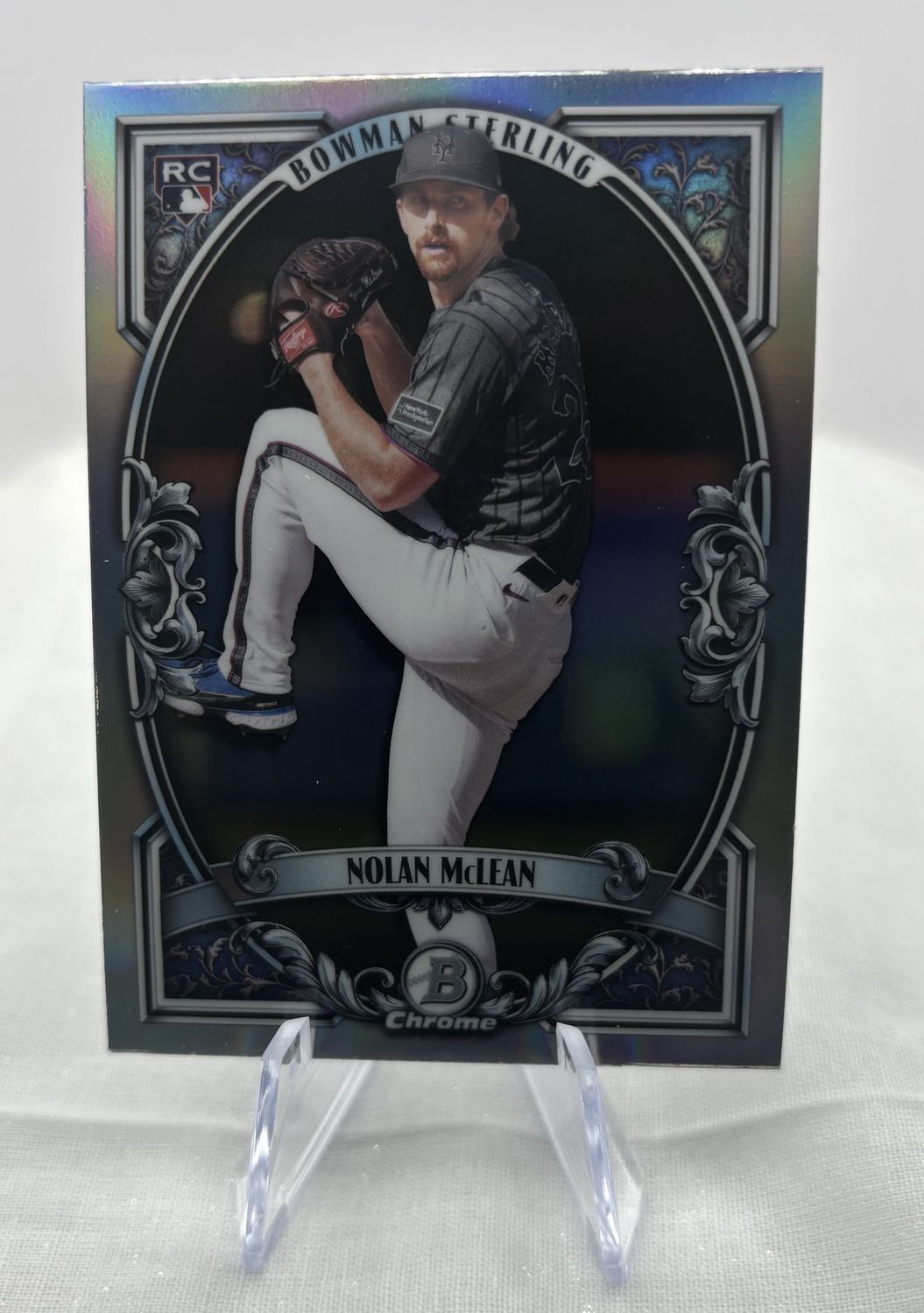 2026 Bowman Chrome - Nolan McLean Bowman Sterling Rookie #BST-8