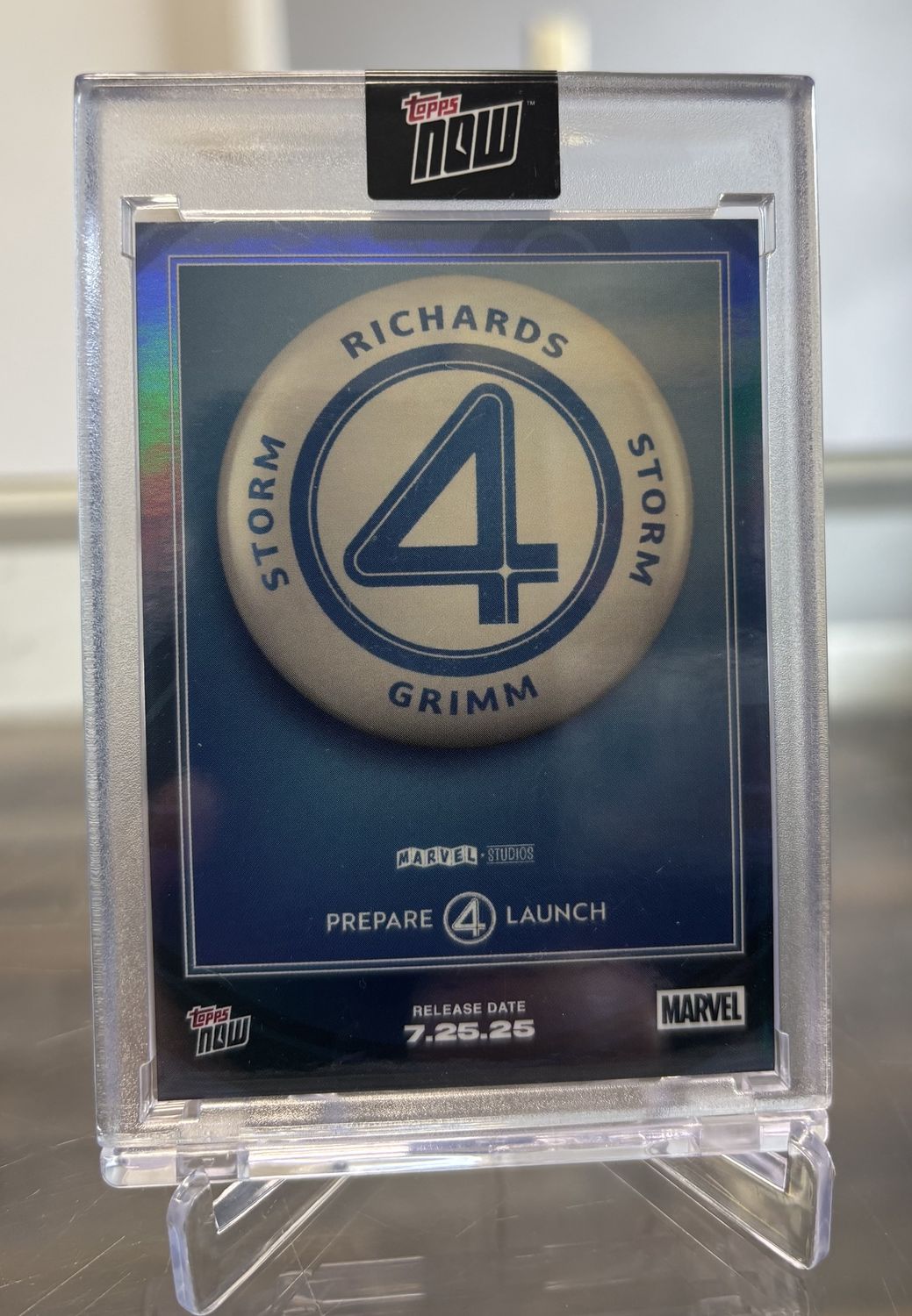 2025 Topps Now Marvel Fantastic Four SP Image Variation #FFFS-SP