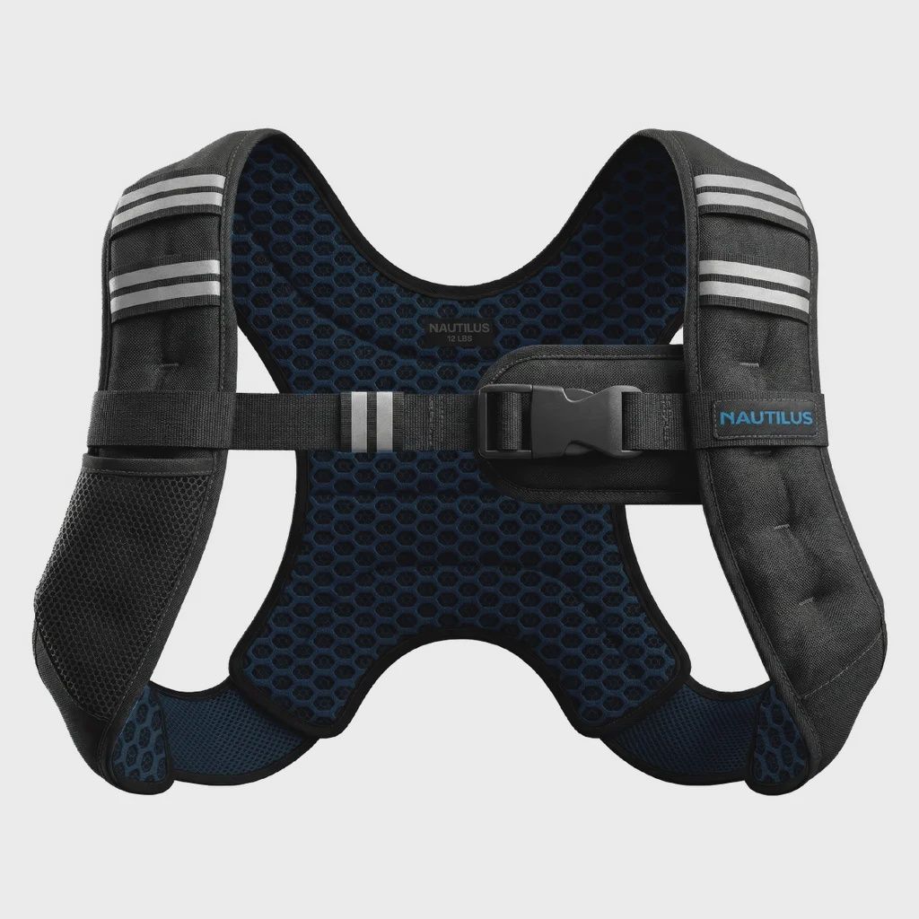 Nautilus Weighted Vest 12 lb. with Adjustable Fit