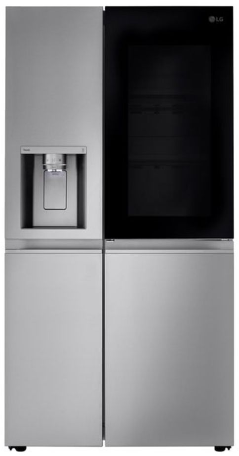 LG 27 cu.ft. Smart Side-By-Side InstaView Door-in-Door Refrigerator with Craft Ice in Stainless Steel - Retail $1749.998