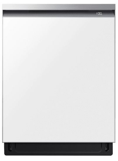 Samsung DW80BB707012 24" Bespoke Smart Dishwasher with Stormwash+ and Smart Dry - 42 dBa - White Glass - Retail $1349.99