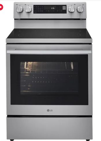 LG 6.3 cu. ft. GAS Single Smart Oven Range ProBake Convection and Premium Handle - Retail $1599.99