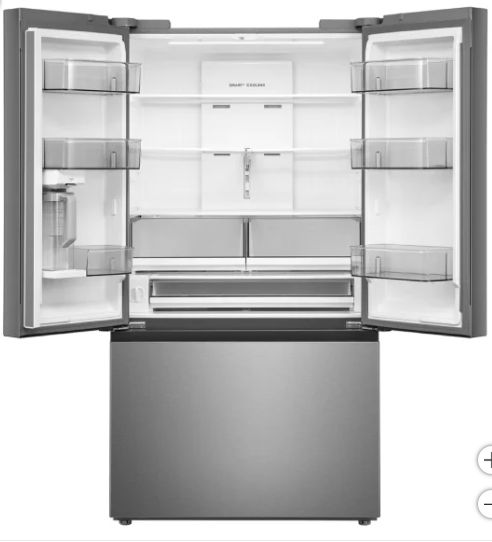 Midea 27 cu. ft. Counter-Depth French Door Refrigerator with AutoFill Water Pitcher - Retail $1199.99