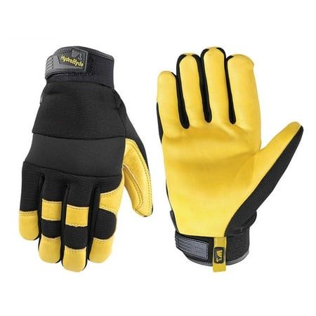 Wells Lamont Men s HydraHyde Leather Work Gloves