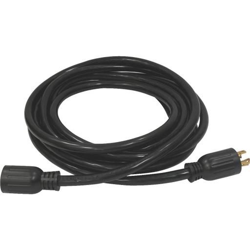 STW Extension Cord, 10 AWG, 10/4, 1 Outlets, L14-30R, Black, TPE, L14-30P, 25 Ft - Retail $134.99