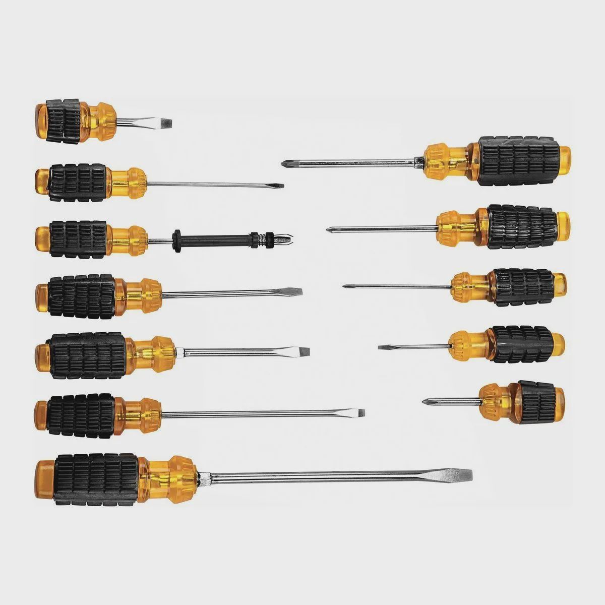 PITTSBURGH Cushion-Grip Screwdriver Set, 12-Piece - Retail $7.99