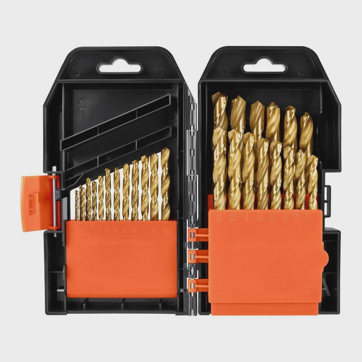 WARRIOR Titanium Drill Bit Set, 29-Piece - Retail $19.99