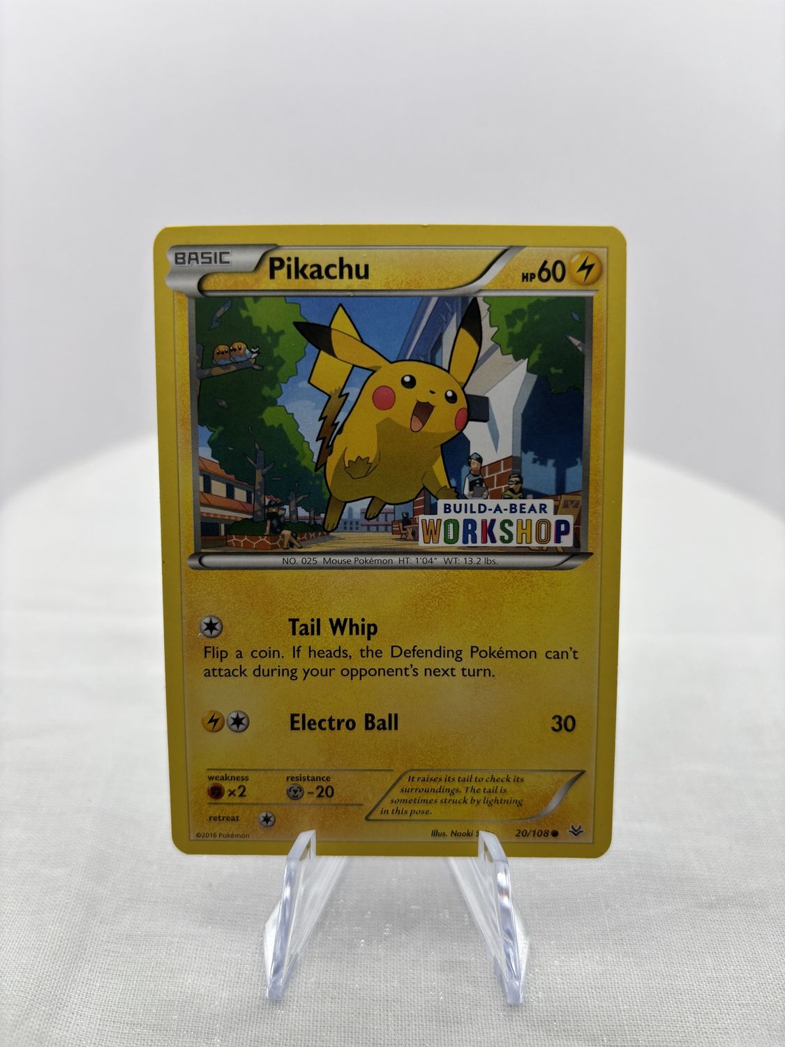 Pikachu Build-A-Bear Promo 20/108