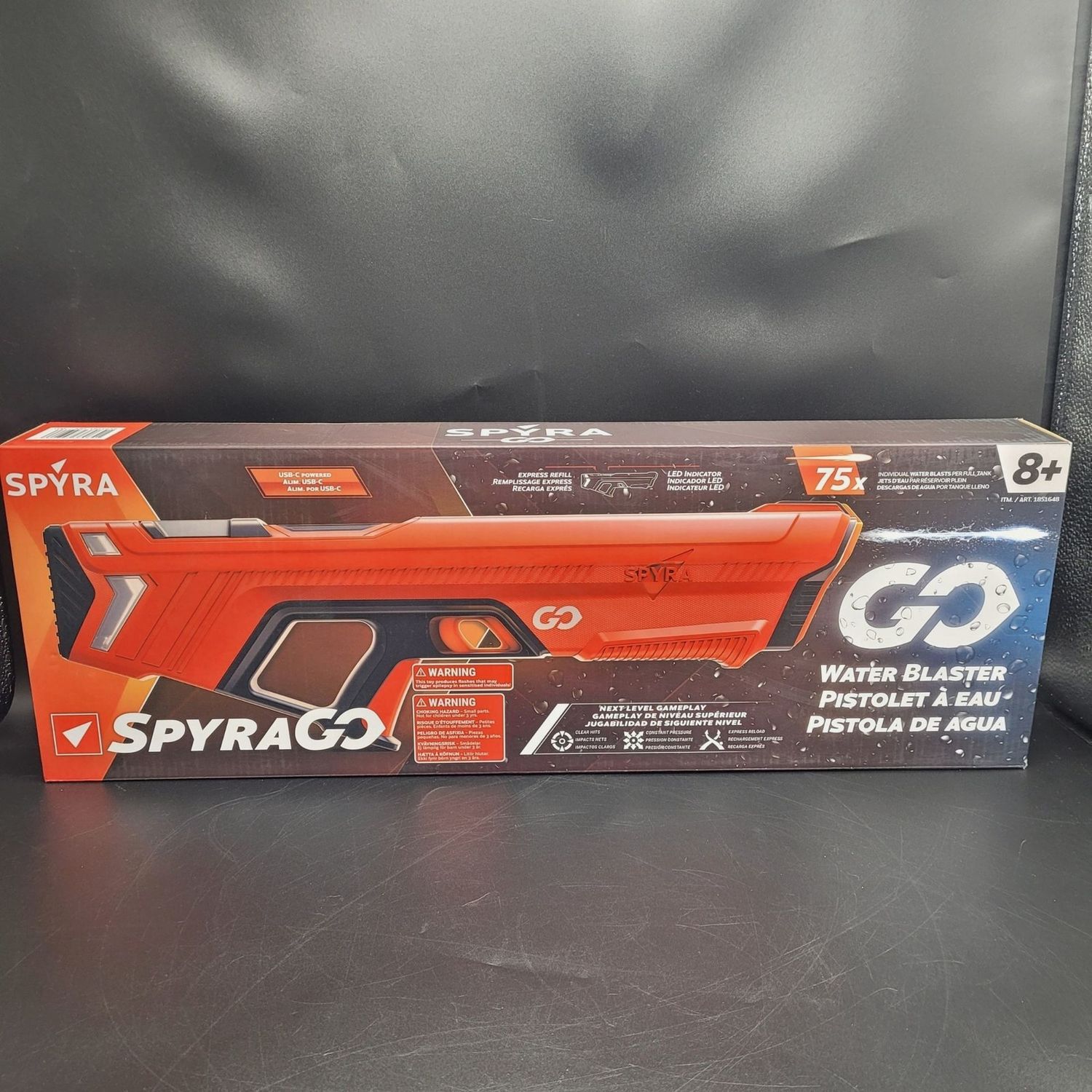 SPYRAGO WATER BLASTER - Retail $34.99