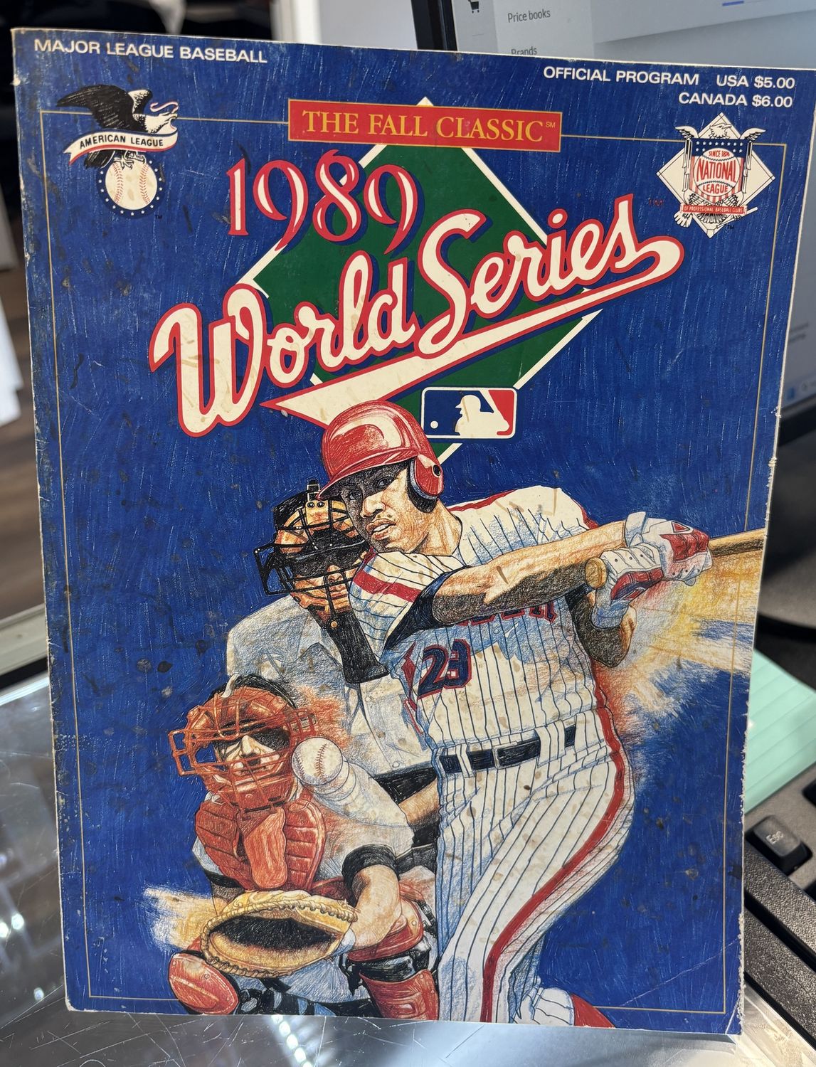 1989 Major League Baseball World Series Program