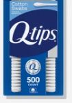 Q-tips Cotton Swabs  Original  For Home  First Aid and Beauty  100% Cotton  625 Count - Retail $10.00