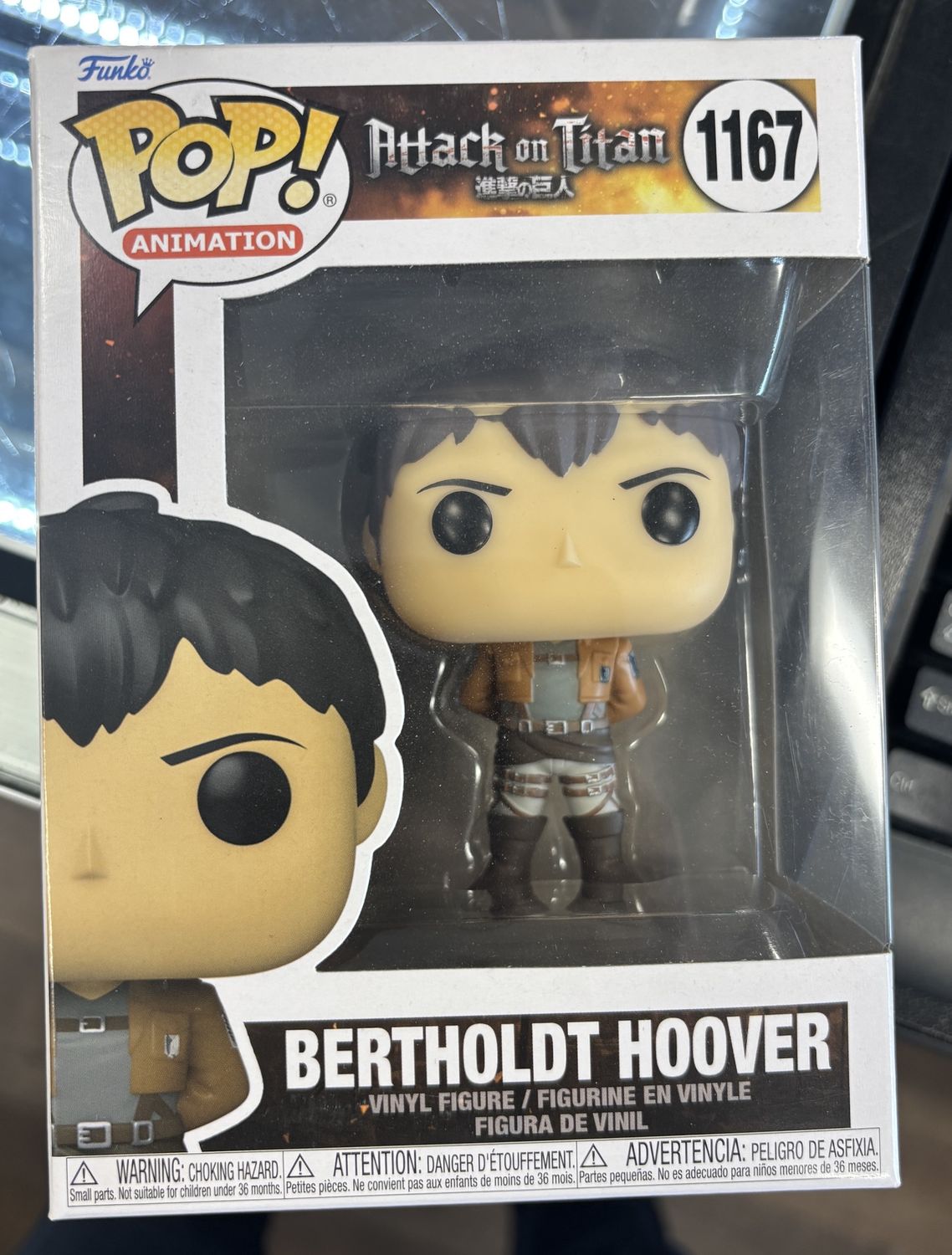 Funko Pop! Bertholdt Hoover from Attack on Titan