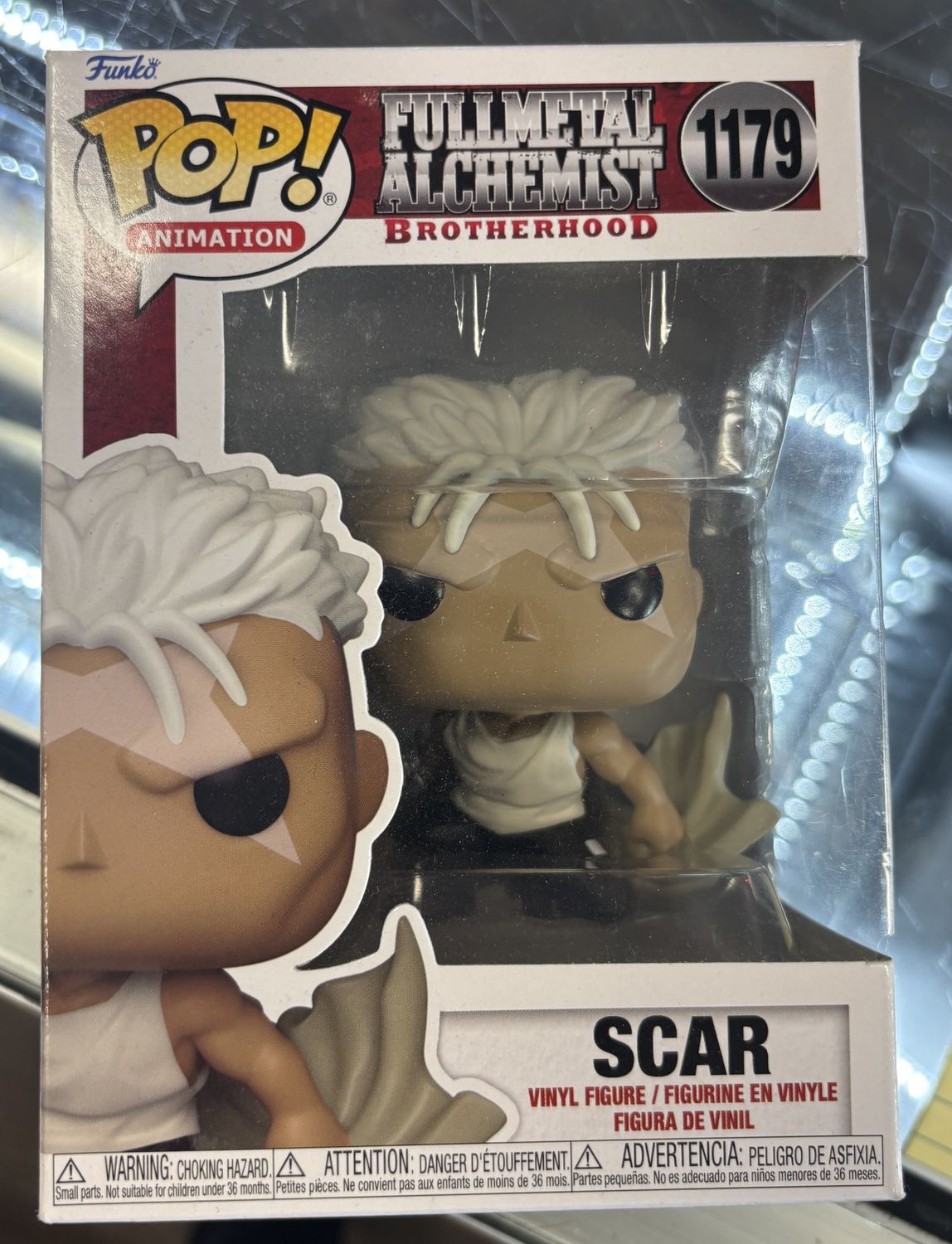 Funko Pop! Scar from Full Metal Alchemist: Brotherhood