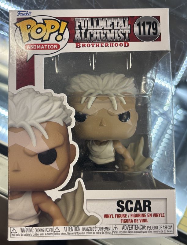 Funko Pop! Scar from Full Metal Alchemist: Brotherhood