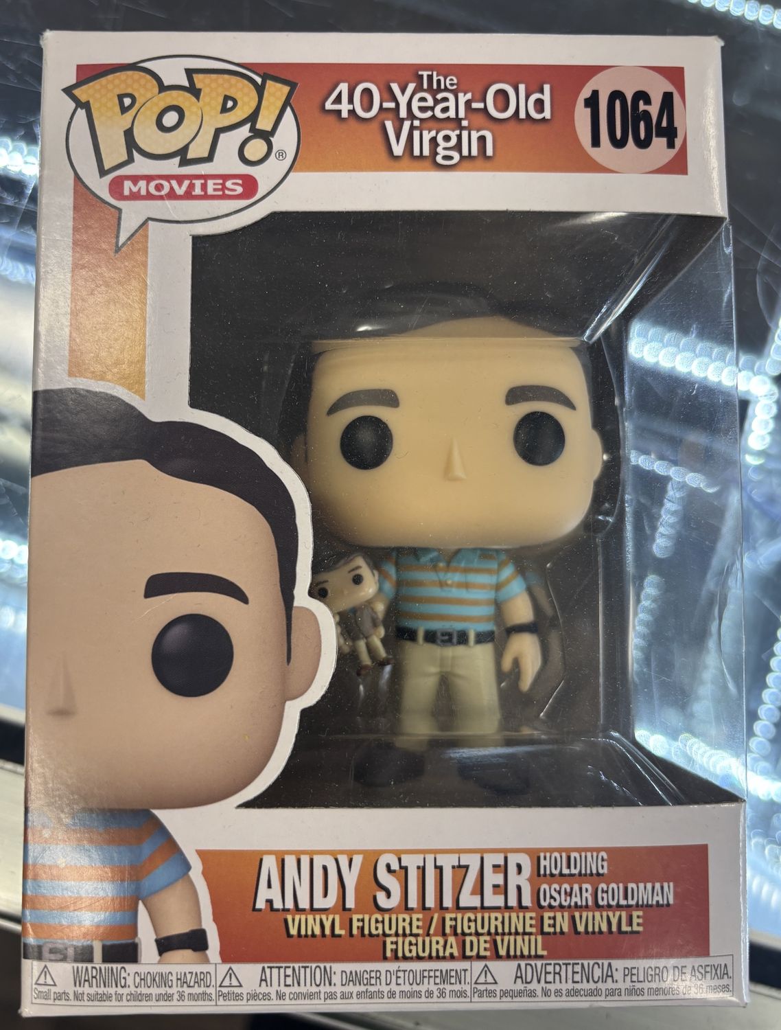 Funko Pop! Andy Stitzer from 'The 40-Year Old Virgin'