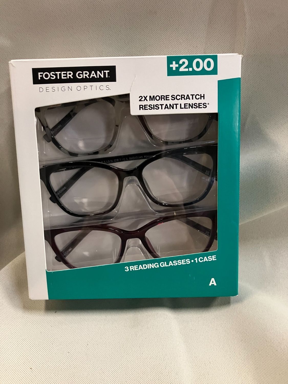 811 FASHION CATEYE +2.00 - Retail $19.99