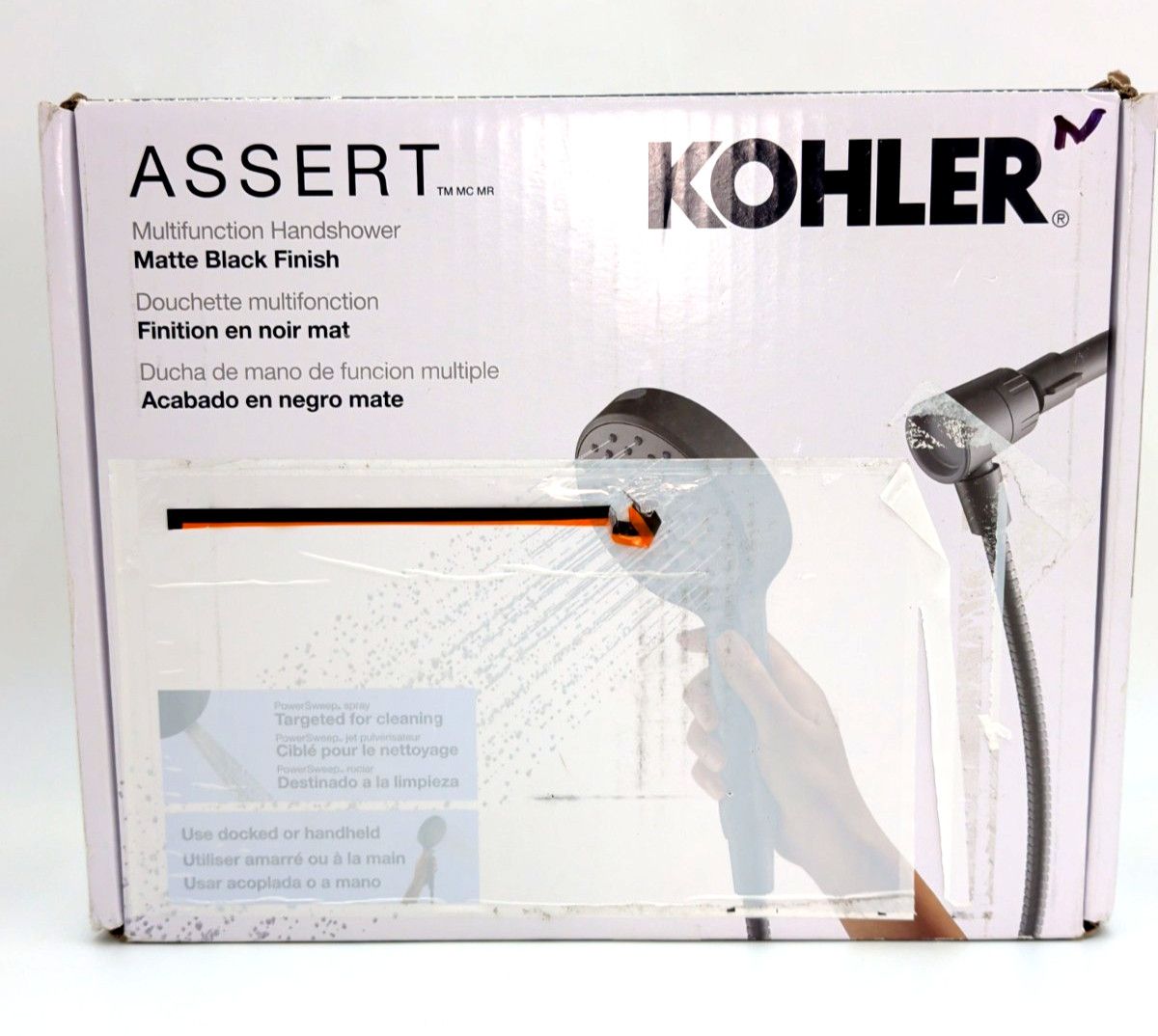 KOHLER ASSERT HANDSHWR MB - Retail $49.99
