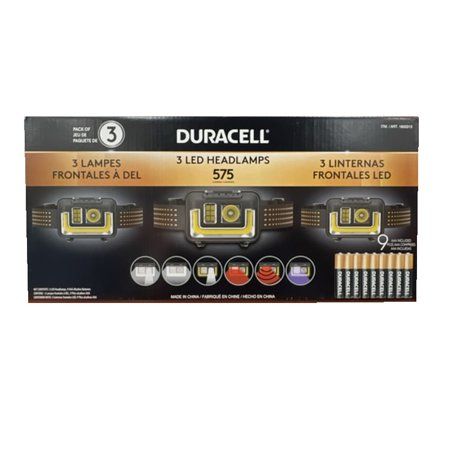 DURACELL 575L HEADLAMP - Retail $19.99
