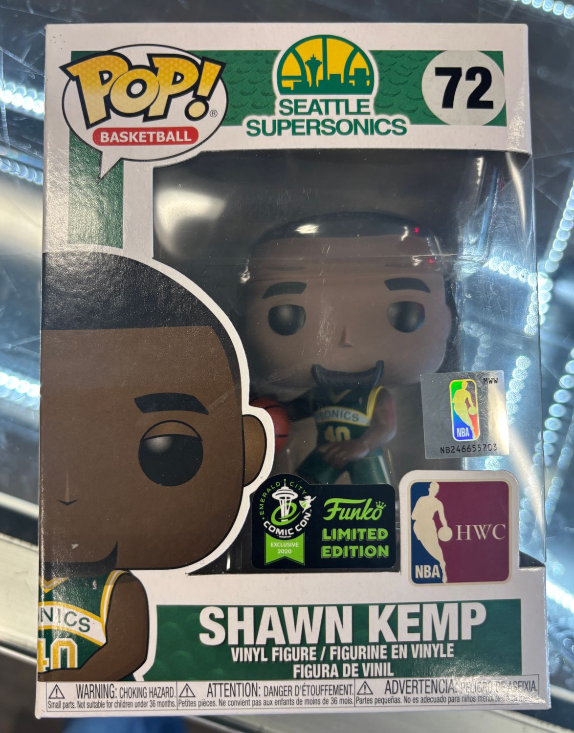 Funko Pop! Basketball #72 Shawn Kemp