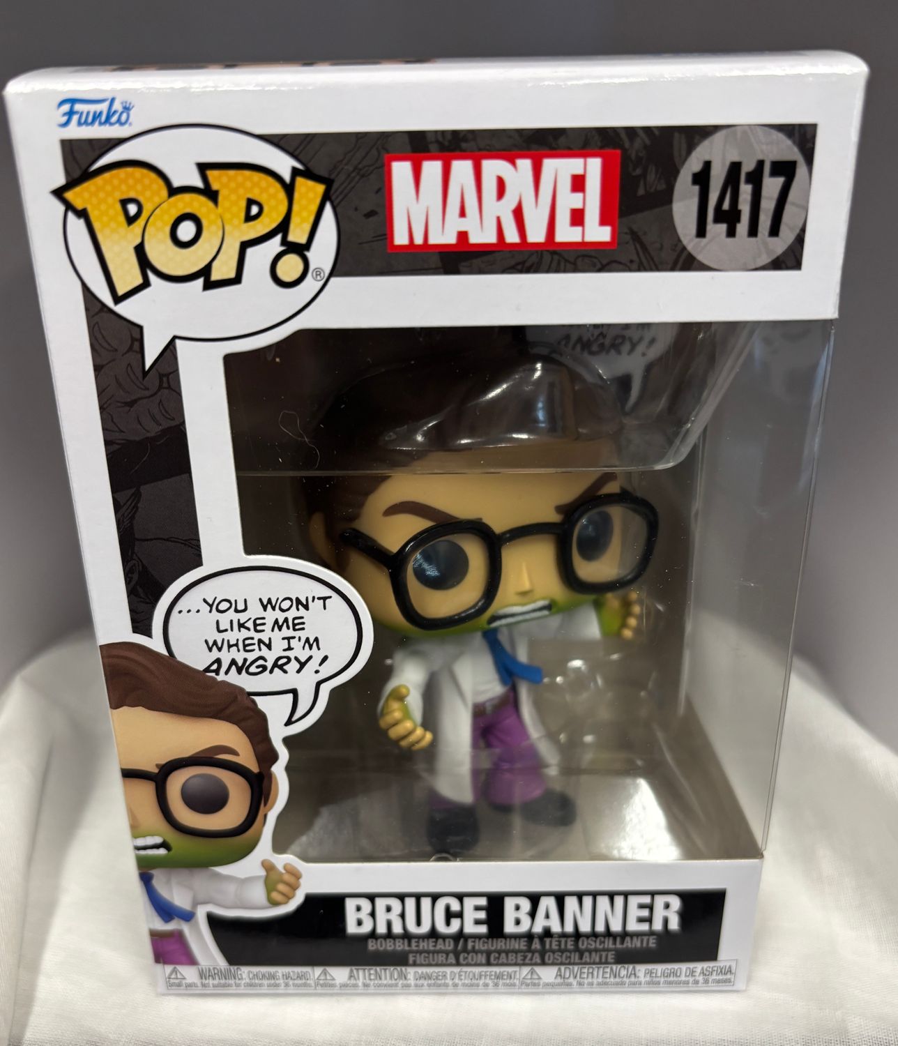 Funko Pop! Marvel #1417 Bruce Banner