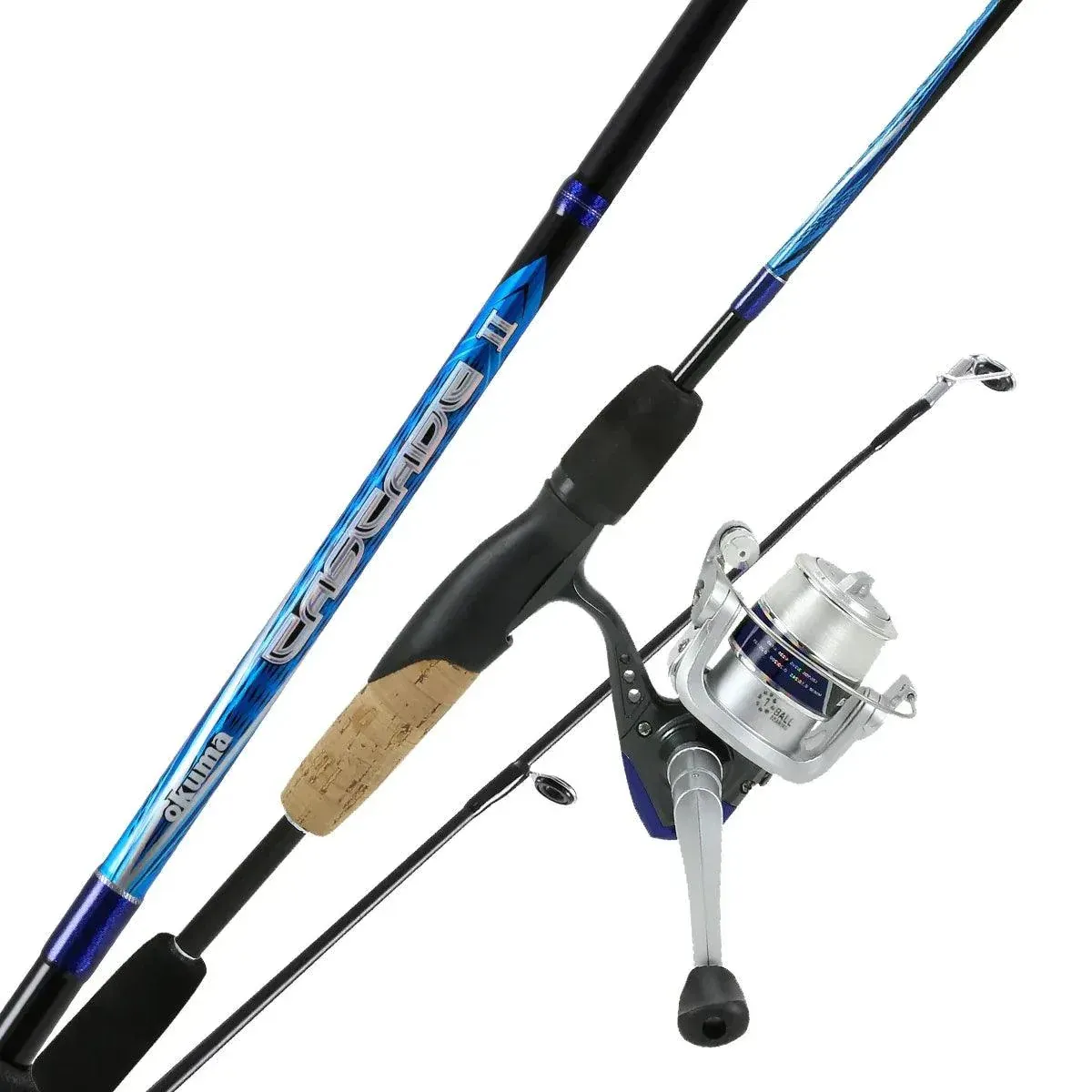 Okuma - Cascade II - CSII-562ML - Med/Light - Spinning Fishing Rod/Reel COMBO - (5' 6") - 2-pc.